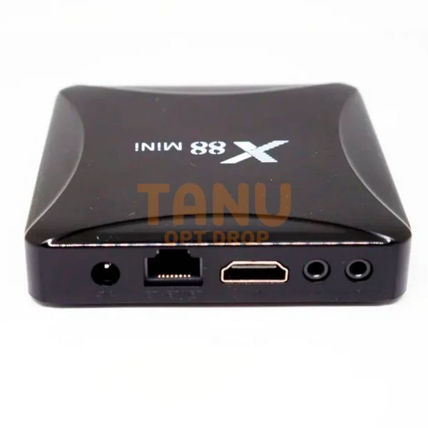 ТВ-приставка Smart TV Box Android X88 mini 4 ядра 2Gb RAM 16Gb ROM Android с пультом управления (205) 11k09p031 фото