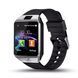 Розумний годинник Smart Watch DZ09 чорні з сірим обідком 11k08p001 фото 1