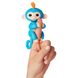 Дитяча інтерактивна іграшка мавпочка зі звуковими ефектами Fingerlings Синій 03k05p177v1 фото 3