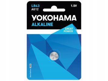 Батарейка LR43 Yokohama, таблетка (15/30) 11k12p150 фото