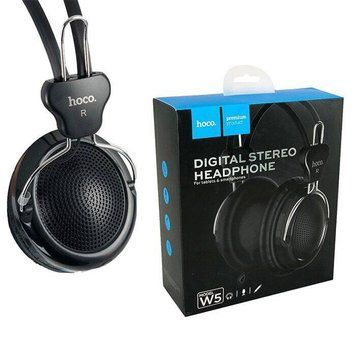 Беспроводные MP3 Наушники Bluetooth HOCO Promise W5 Черные 11k01p025 фото