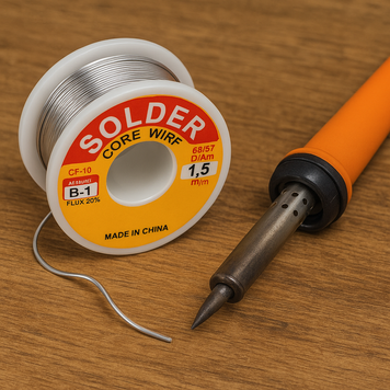 Припій з флюсом SOLDER CF-10 B-1, 1,5 мм, flux 2.0%, 100 г 14k06p097 фото