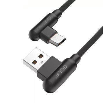Кабель USB GOLF GC-45 Micro 1м Черный 11k06p176v1 фото