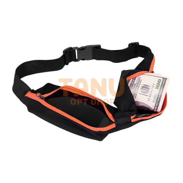 Спортивна сумка органайзер на пояс Go Belt Помаранчева (205) 02k07p021v5 фото