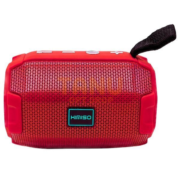 Портативная беспроводная bluetooth колонка Kimiso KMS-E92 Красный (ЖЯ) 11k03p245v3 фото