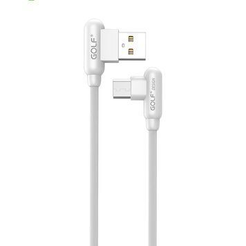 Кабель USB GOLF GC-45 Micro 1м Белый 11k06p176v2 фото