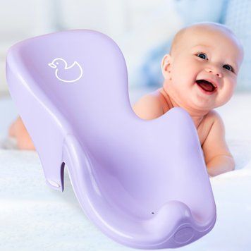 Дитяча антиковзна гірка для купання у ванну Tega Baby "Каченя" Бузковий (DK-003-133) (SB) 03k20p098 фото