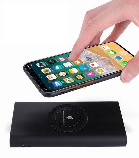 УМБ Power Bank Qi-Compatible 10000 mAh Чорний 11k12p173 фото