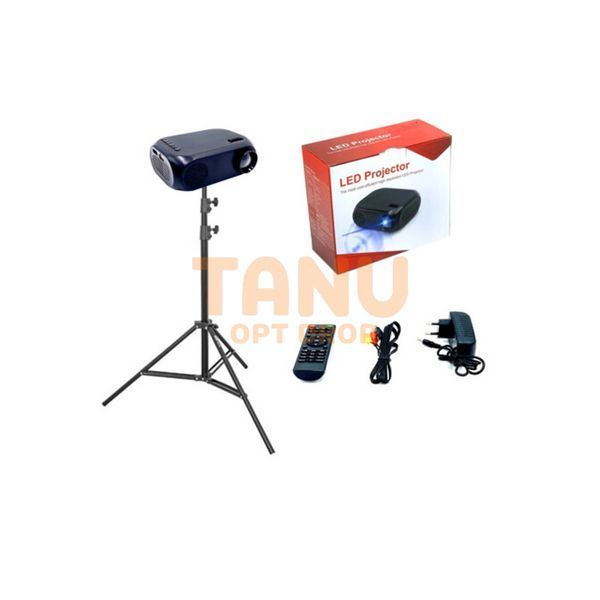 Проектор портативный мультимедийный Full HD Led Projector YG320C Черный (626) 11k09p016 фото