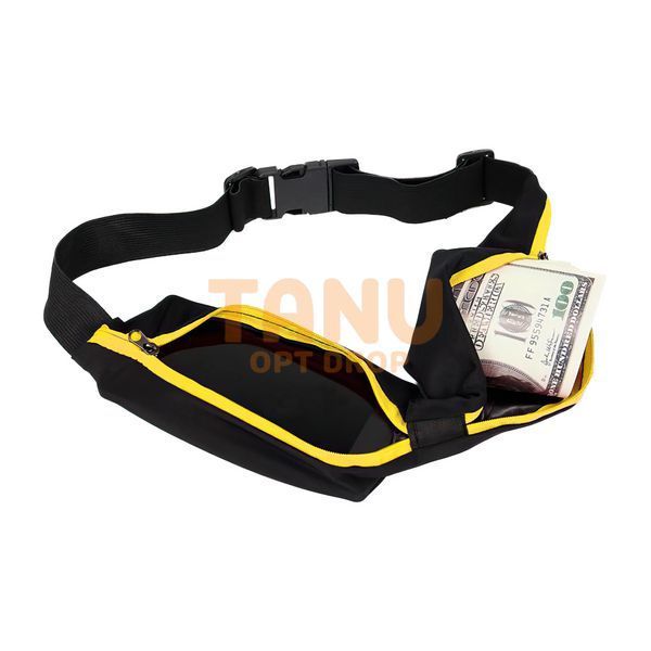 Спортивна сумка органайзер на пояс Go Belt Жовта (205) 02k07p021v1 фото
