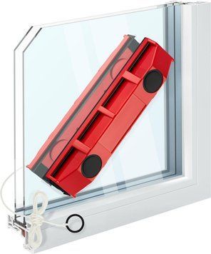 Магнітна щітка для вікон Magnet Glass Cleaner The Glider (Не для склопакетів) 01k02p061 фото