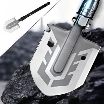 Багатофункціональна складна лопата TY-X6061 протиударна, саперна, туристична, для авто (JanS) 02k01p240 фото