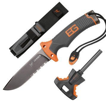 Нож из высокоуглеродистой стали с чехлом Gerber Bear Grylls Ultimate (509) 02k03p061 фото