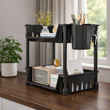 Органайзер универсальный 2-уровневый Storage Rack черный (SHAF) 10k10p408v1 фото