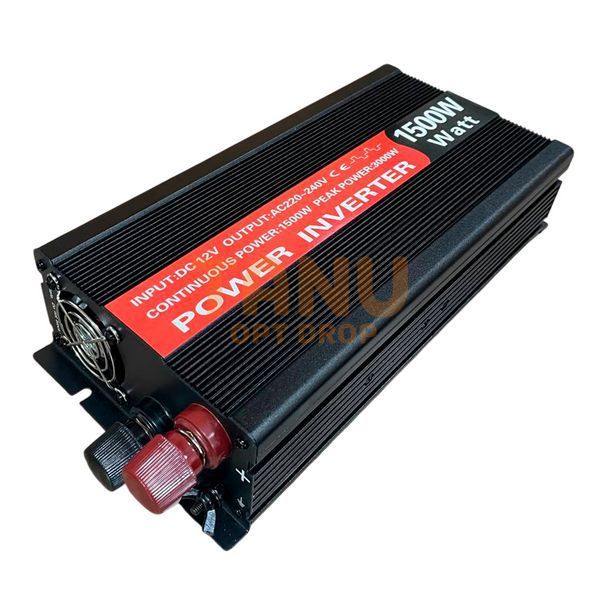 Перетворювач напруги-інвертор Power Inverter 12V модифікований синус 1500w 11k12p295v2 фото