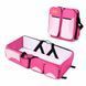 Походная сумка - кровать переноска для детей Baby Bed and Travel Bag 3 в 1 Розовый ( 626/0155ML) 03k15p002v1 фото 2