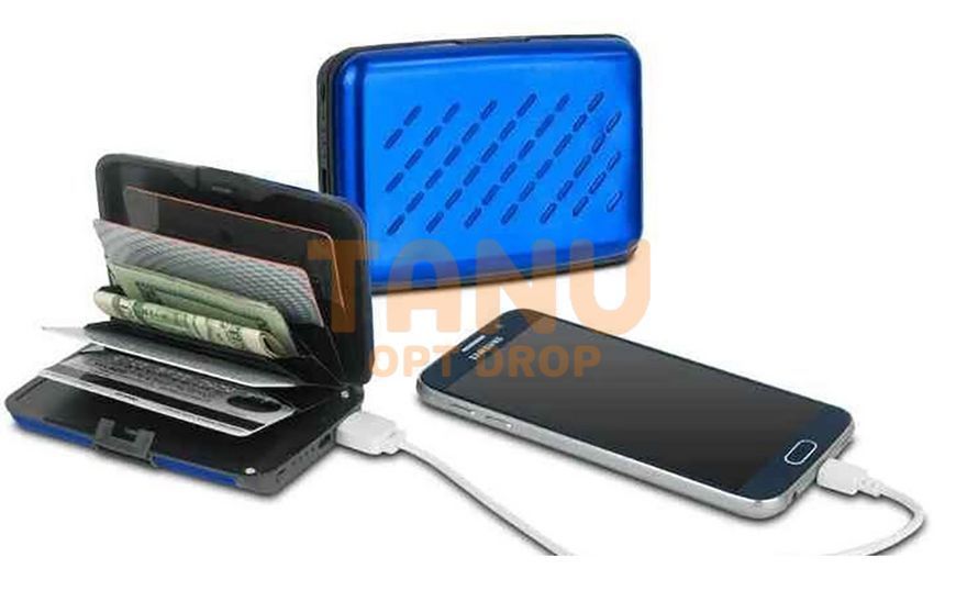 Кошелек Ipower Bank Wallet 10000 mah Синий 11k12p092v3 фото