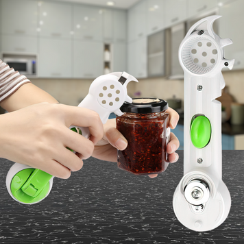 Відкривачка Kitchen CanDo, консервний ніж 7 в 1, для будь-яких банок та пляшок (B) 10k09p099 фото