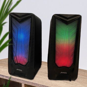 Колонки для компьютера и ноутбука JEDEL S524 RGB 2.0 USB (206) 11k03p222 фото
