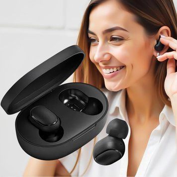 Бездротові навушники True Wireles Headset MI Pods A6S, Чорний (жя) 11k01p006 фото