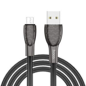 Кабель HOCO U52 Micro 1.2м Black Черный 11k06p178 фото
