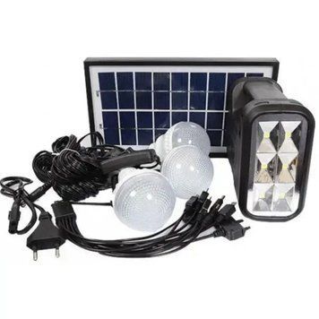 Акумуляторна сонячна станція GDLITE Digital lighting kit GD-8017A 11k12p175 фото