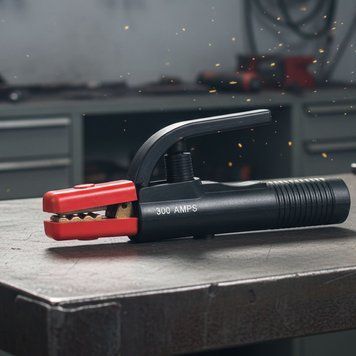 Електродотримач Ізраїль SACIT WELDING 300А довжина 20,5 см латунь (JS) 14k06p044 фото