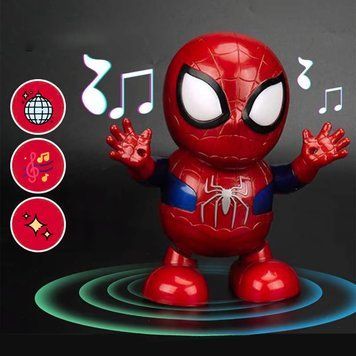 Інтерактивна іграшка SUNROZ Dance Super Hero танцюючий робот Spider-Man 03k05p094 фото