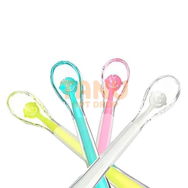 Дитяча ложка (м'яка силіконова) для першого годування "Baby Smile" "BabyOno" 1460 (SB) 03k17p321 фото