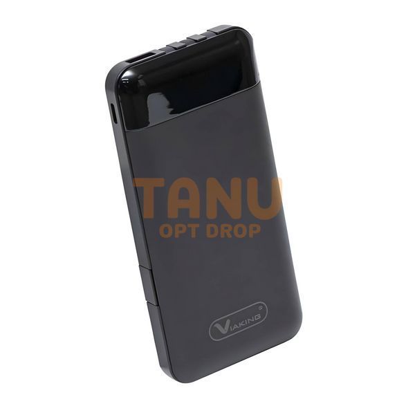 Портативное зарядное устройство со встроенными кабелями Power Bank XGB017, 30000 mAh Черный 11k12p061v2 фото