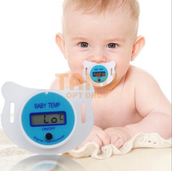 Дитячий термометр соска Baby Pacifier Thermometer (219) 03k17p047 фото