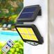 Фонарь уличный аккумуляторный LED Solar Light BL BK128-6COB с пультом на солнечной батарее 2200mA (225) 01k09p018 фото 1