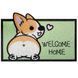 Килимок №4060-Х-1 40*60 пес з надписом &laquo;Welcome home&raquo; 01k16p003v9 фото 2