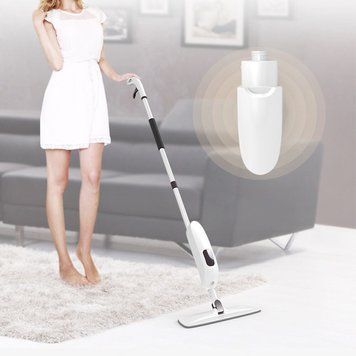 Швабра з розпилювачем Healthy Spray Mop AURORA, гнучка, біла (205) 01k02p031v3 фото