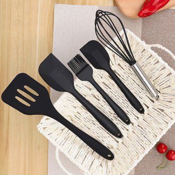 Кухонний набір Kitchen Sets 5в1 Чорний/212 10k03p179 фото
