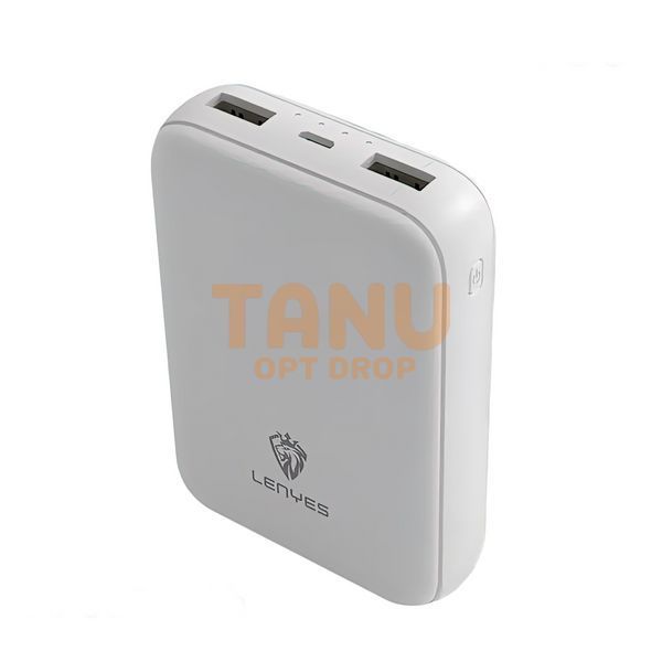 Портативна зарядка Повер Банк Power bank LENYES S1009&nbsp;10000mAh 2 USB (206) 11k12p074 фото