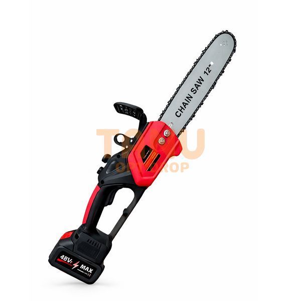 Пилка акумуляторна ланцюгова Electric saw 12" з 2 акумуляторами в кейсі (205/4234) 09k08p161 фото