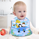 Детский нагрудник BabyOno Кенгуру 836, с липучкой, 32*31 см, в ассортименте (SB) 03k17p330 фото 1