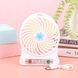 Настольный маленький вентилятор Portable Fan, Белый 01k07p015v3 фото 2