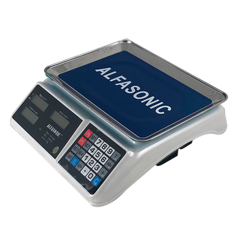 Ваги торговельні електронні ALFASONIC AS-A099 до 50 кг 10k11p020 фото