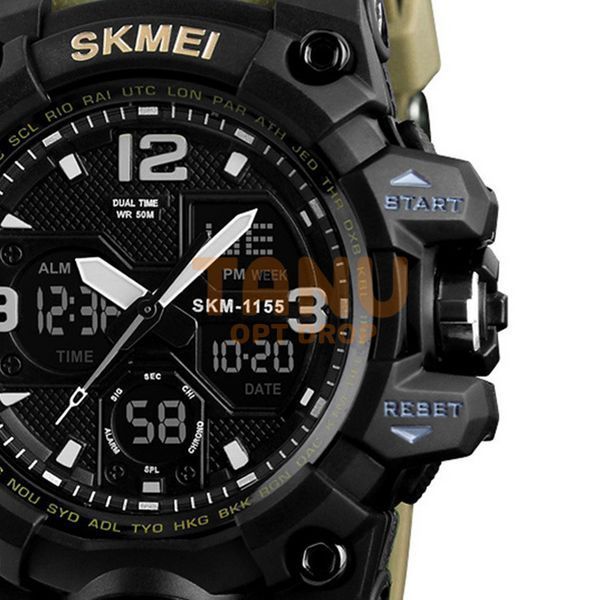 Мужские наручные водонепроницаемые часы SKMEI Койот 08k01p006 фото