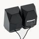 Колонки JEDEL S511, 2.0 USB+3,5 ММ, проводная стерео акустика для PC и ноутбука, 3 Вт*2, Черный (206) 11k03p223 фото 4
