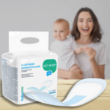 Післяпологові підкладки BabyOno DAY & NIGHT 599, анатомічна форма, 10 шт (SB) 03k17p228v1 фото