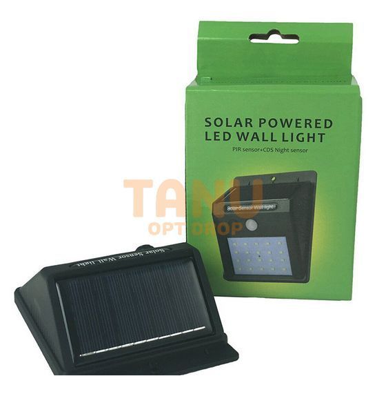 Настенный уличный светильник Solar Sensor Light - 48 Led SH09 (На солнечной батарее) с датчиком движения 01k09p160 фото