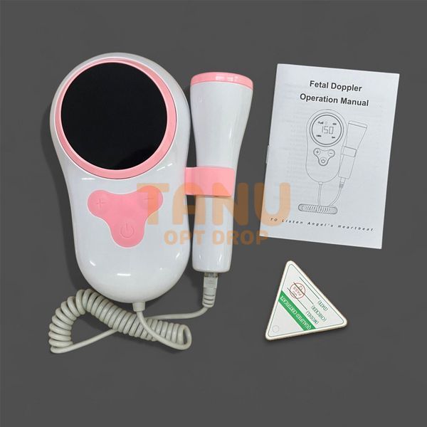 Доплер фетальний ультразвуковий для прослуховування серцебиття плоду Fetal Doppler YSL-T505-Pink (205) 06k02p021v1 фото
