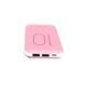 Портативная батарея GOLF Power Bank 10000 mAh G26 Розовая 11k12p068v1 фото 3