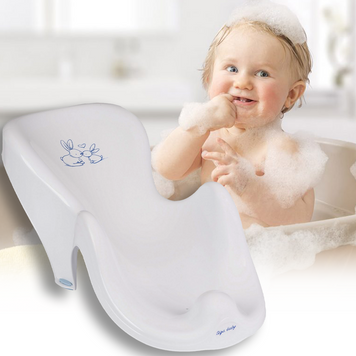 Дитяча гірка для купання Tega Baby &laquo;Кролики&raquo;, KR-003-103, пластик, білий (SB) 03k20p009 фото