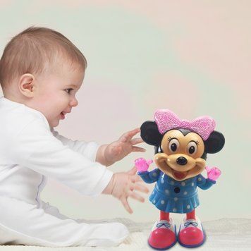 Інтерактивна іграшка Танцююча SmartLife Minnie Mouse Music Danc Блакитна 03k05p210v1 фото
