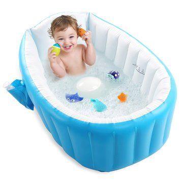 Надувна ванночка Intime Baby Bath Tub блакитна 03k17p038v1 фото