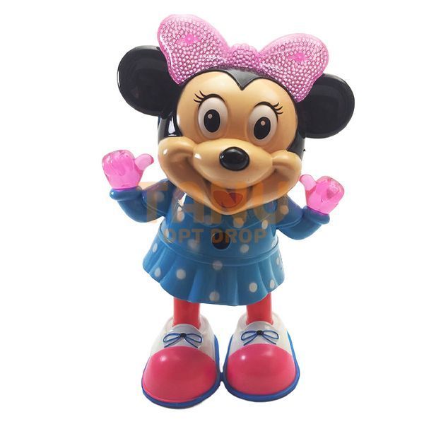 Интерактивная игрушка Танцующая SmartLife Minnie Mouse Music Danc Голубая 03k05p210v1 фото